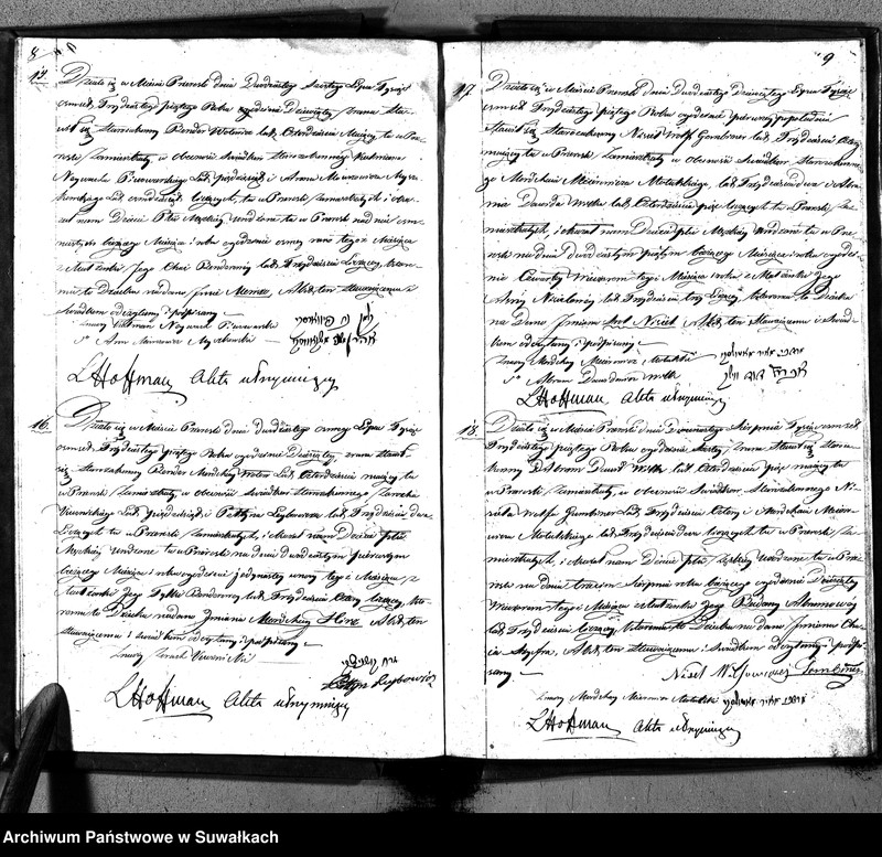 image.from.unit.number "Duplikatu Ksiąg Aktów Urodzonych, Umarłych i Zaślubionych Okręgu Przerośl na Rok 1835."