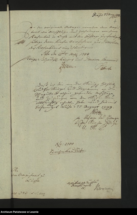 Obraz 9 z jednostki "[Akta miscellanea von Kirchen, Schul, Armen und Kollektensachen]"