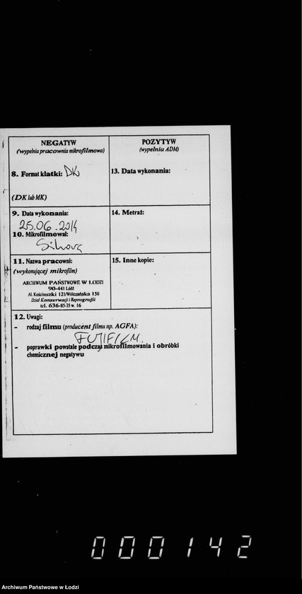 Obraz 3 z jednostki "Dokumenty o torgach na otdaču v podrjad rabot po ustrojstvu podzemnago kanala iz trub sistem "Mone" po ulicam ot Dzel´noj po Zelenoj, Dlugoj i Maloj v gor. Lodzi"