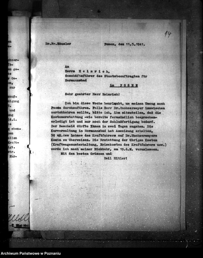 Obraz 18 z jednostki "Staatsbeauftragter für Hermannsbad. Kostenerstattung, Grundsätze"