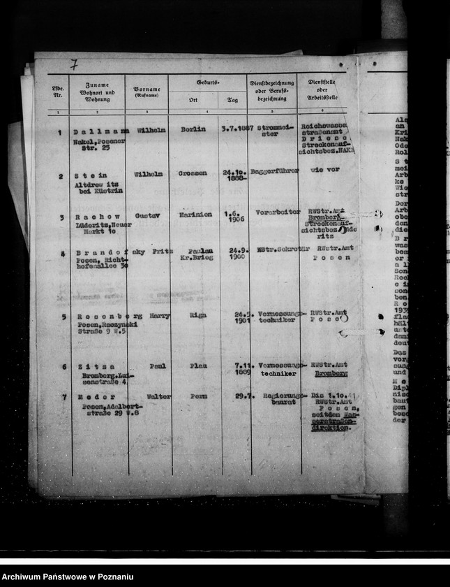 Obraz 11 z jednostki "Kriegsverdienstkreuze und Kriegsverdienstmedaillen- Vorschläge der Wasserstrassenverwaltung"