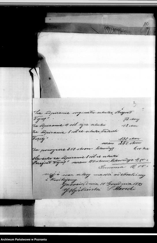 image.from.unit.number "Korespondencja, podania o przyjęcie na członków, sprawy finansowe, odezwy, programy"