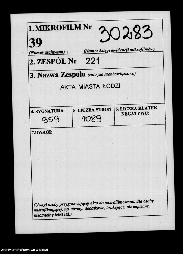 Obraz 2 z jednostki "Akta w przedmiocie defraudacji skarbowych"