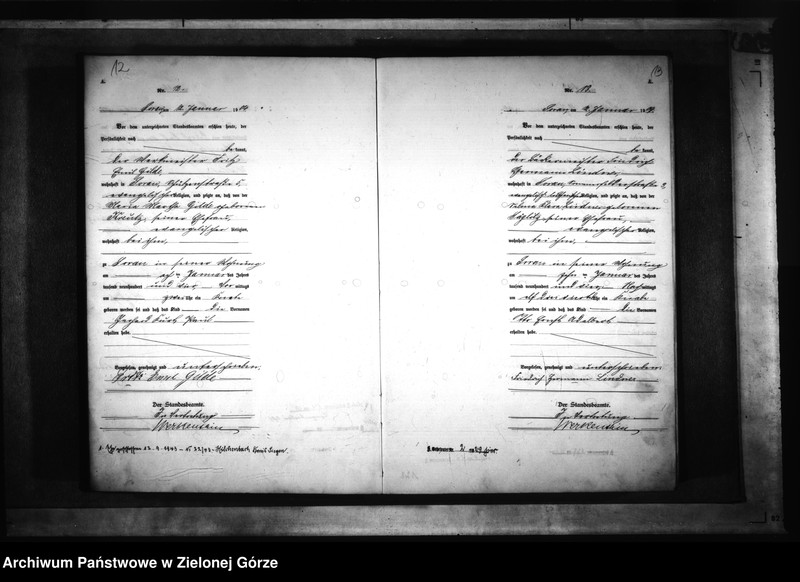 Obraz 11 z jednostki "[Księga akt urodzenia rok 1904-Żary miasto]"