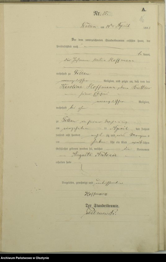 image.from.unit.number "Geburts-Haupt-Register Nr 1 - 41 i 1 - 53"