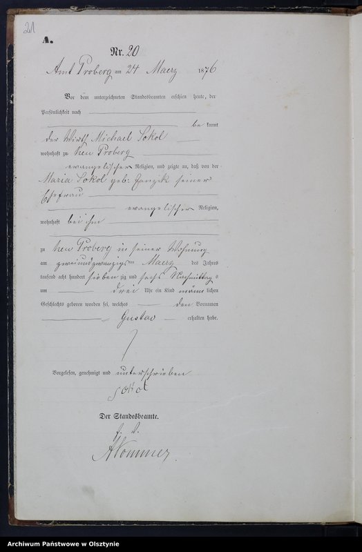 image.from.team "Urząd Stanu Cywilnego w Probarku pow. mrągowski"