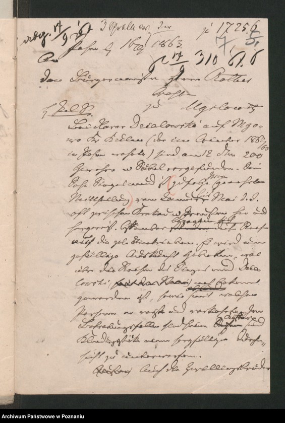 Obraz 11 z jednostki "A. betr. die Familie Działowski"