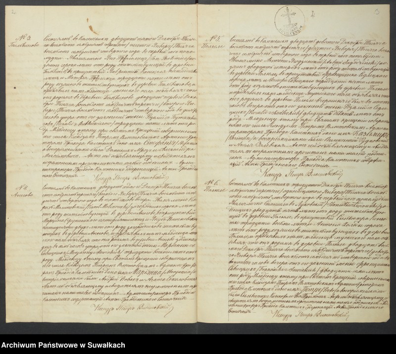 Obraz 4 z jednostki "[Akta urodzonych, zaślubionych i zmarłych]"