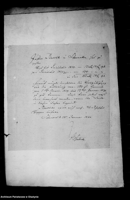 image.from.unit.number "/Akten betr. Pachtübergaben des Gutes Stawisken/"