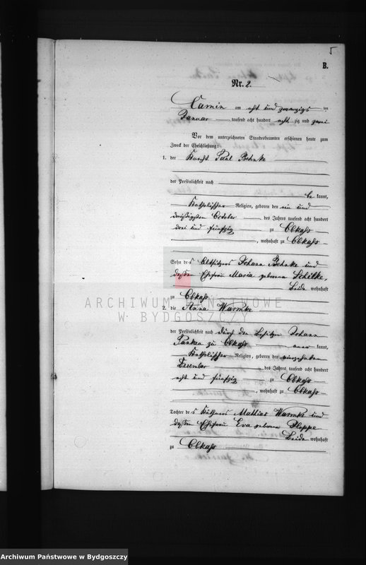 image.from.unit.number "Akta małżeństw - wtóropis"