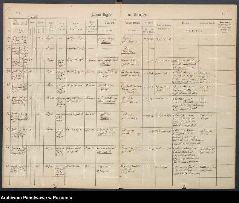 Obraz 13 z jednostki "Duplikat der Tauf, Trau und Sterberegister"
