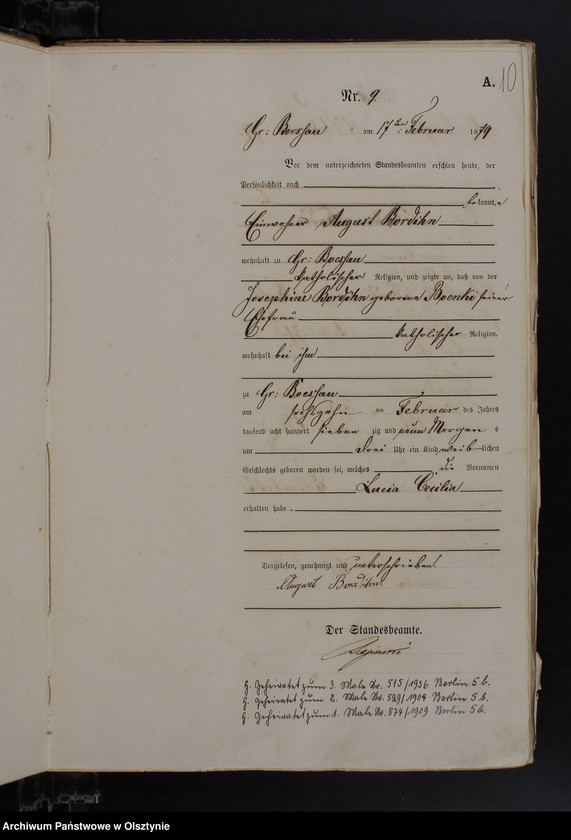 image.from.unit.number "Geburts-Haupt-Register Nr 1 - 126"