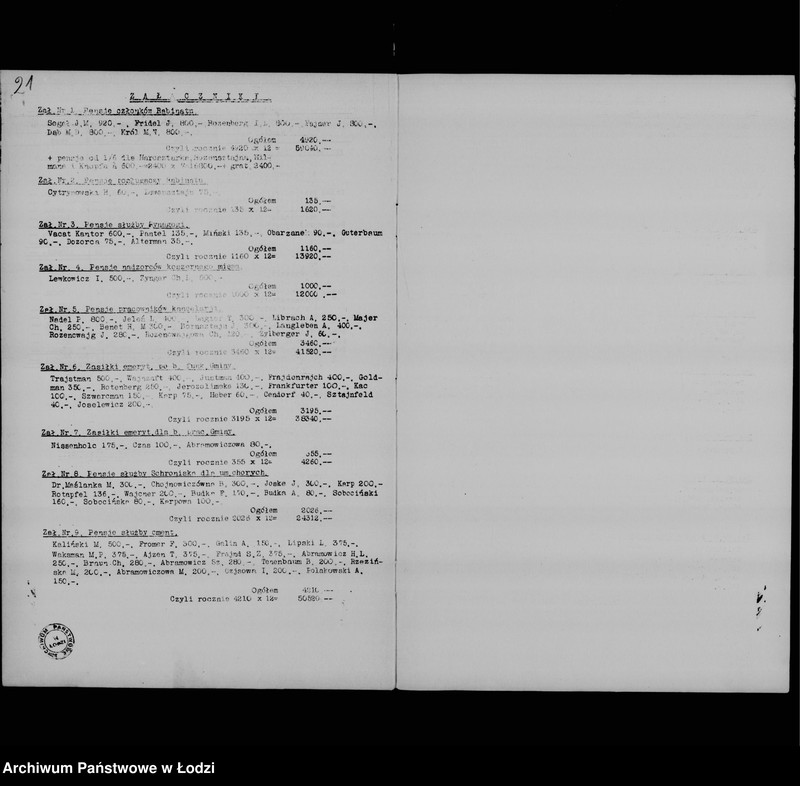 Obraz 14 z jednostki "Zamierzenia skarbowe na rok 1929"