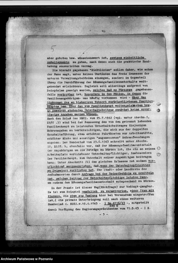 Obraz 9 z jednostki "Räumungs - Familienunterhalt. Allgemeines"