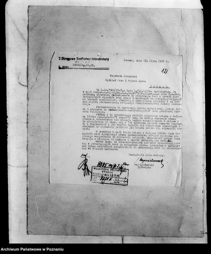 Obraz 15 z jednostki "/Sprawy rentowe/"