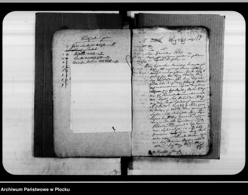 Obraz 12 z jednostki "Akta tyczące się Dozoru Kościoła Parafii Płockiej i Domu Schronienia Starców, vol. I"