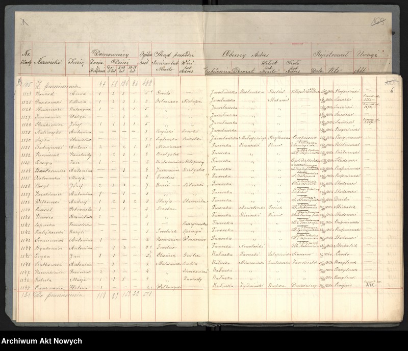 image.from.unit.number "Grodzieńska gubernia. Spis wysiedlonych."