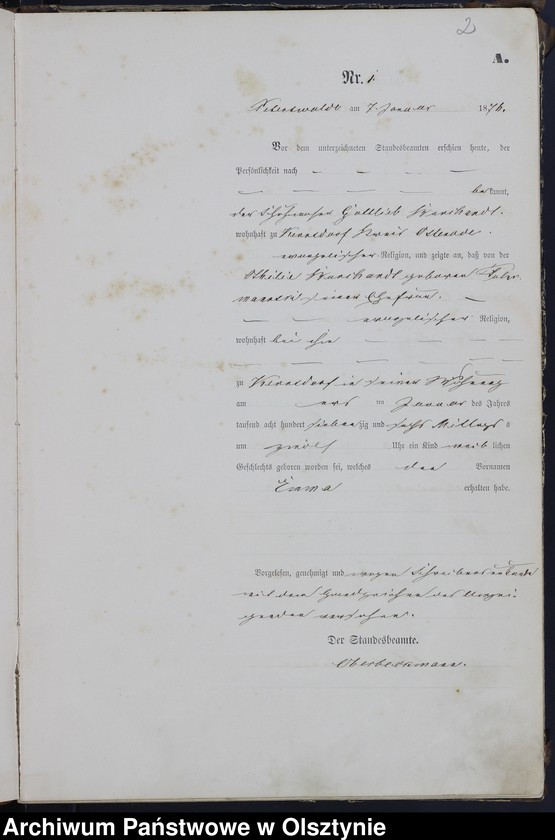 image.from.unit.number "Geburts-Hanupt-Register Nr 1 - 160"