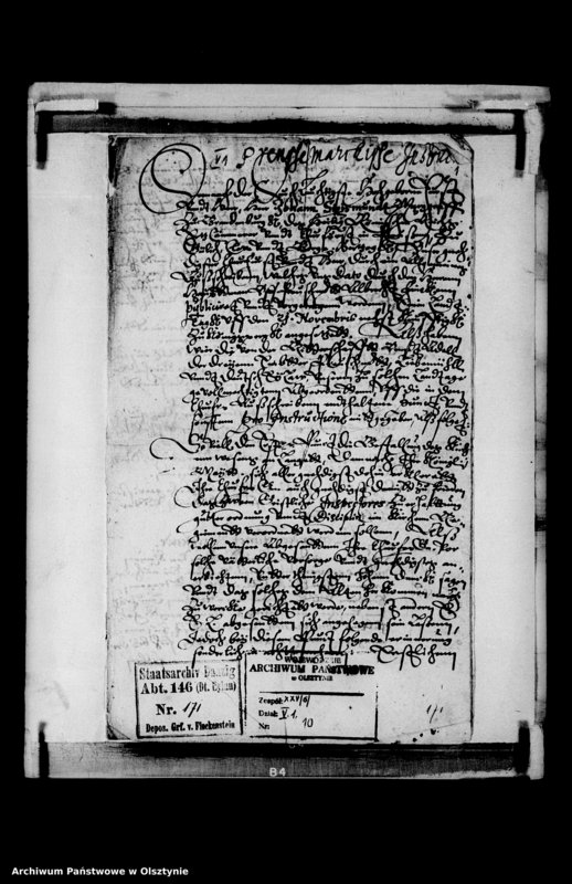 image.from.unit.number "Copie der Protokolls betreffend die von Albrecht Finck auf Preussich Mark publizierten Instruktion zum Landtag bezüglich des Corpus Doctrinae, Gravamina"