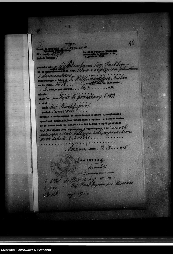 Obraz 14 z jednostki "Majętność Chwalibogowo I powiat wrzesiński własność Mieszkowskiego nr woj. kotła 5782"