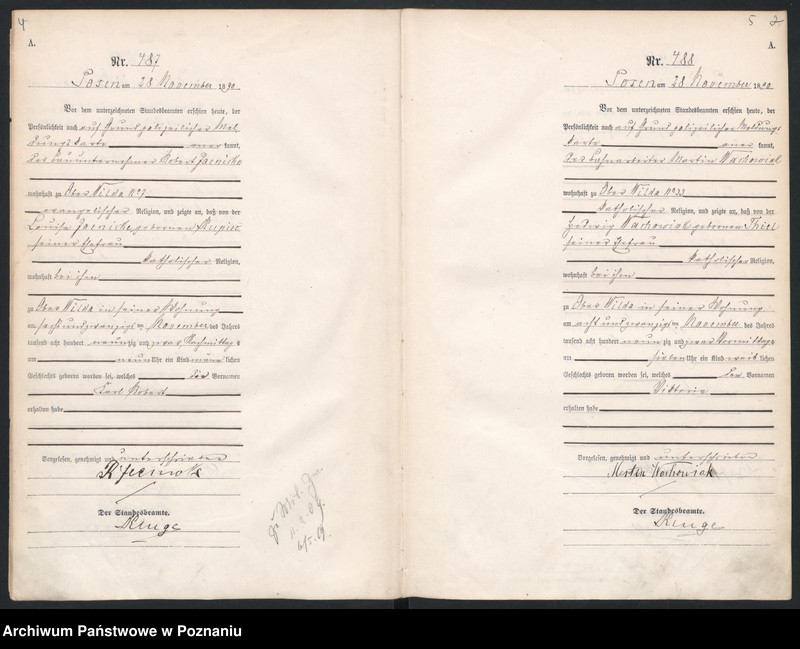 Obraz 6 z jednostki "Księga urodzeń t. II"