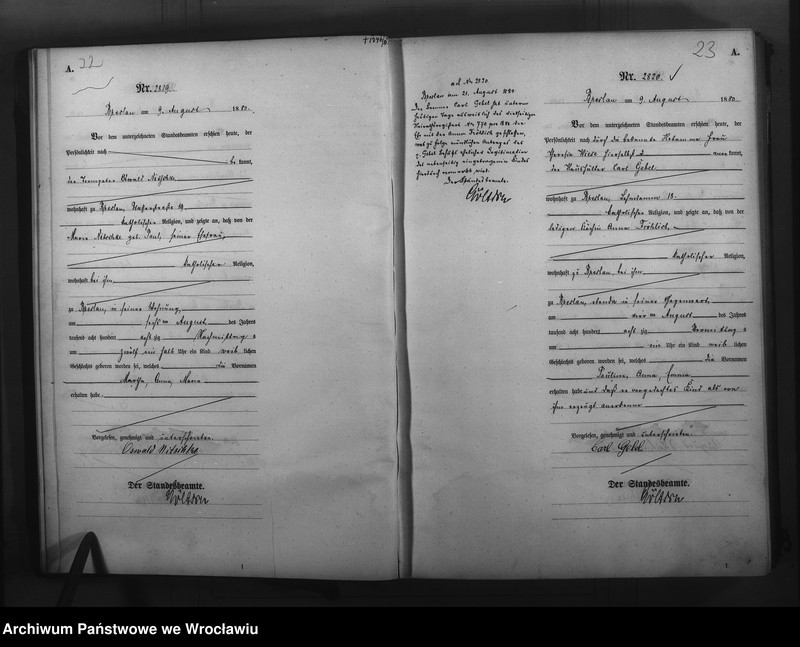 image.from.unit.number "Geburts-Haupt-Register Breslau I 1880 Band 8"