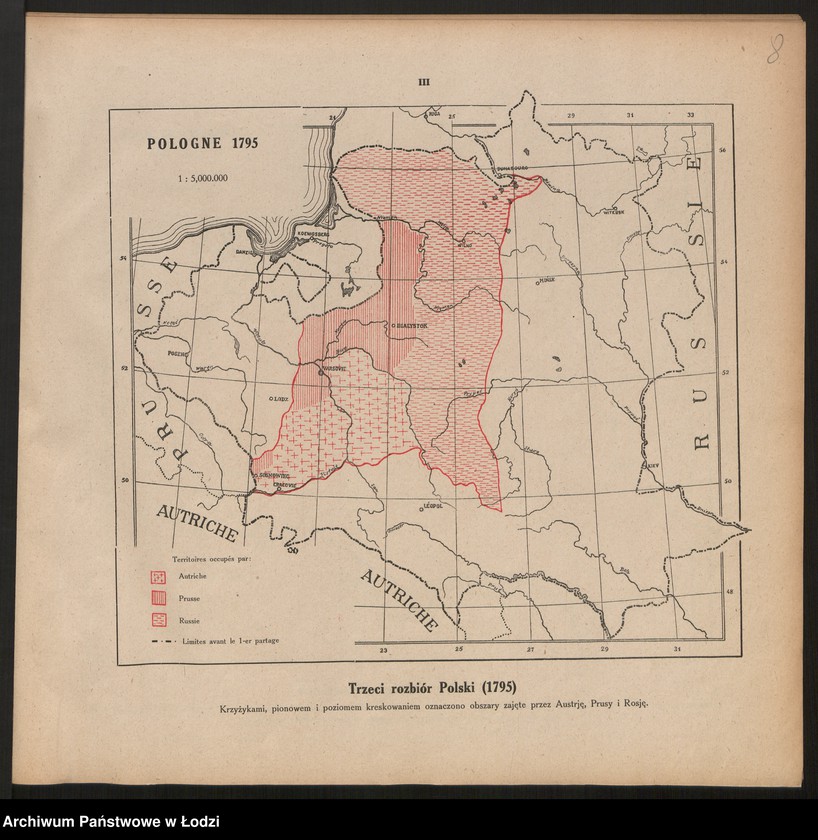 Obraz 10 z jednostki "Polski atlas kongresowy, Lwów, Warszawa 1921"