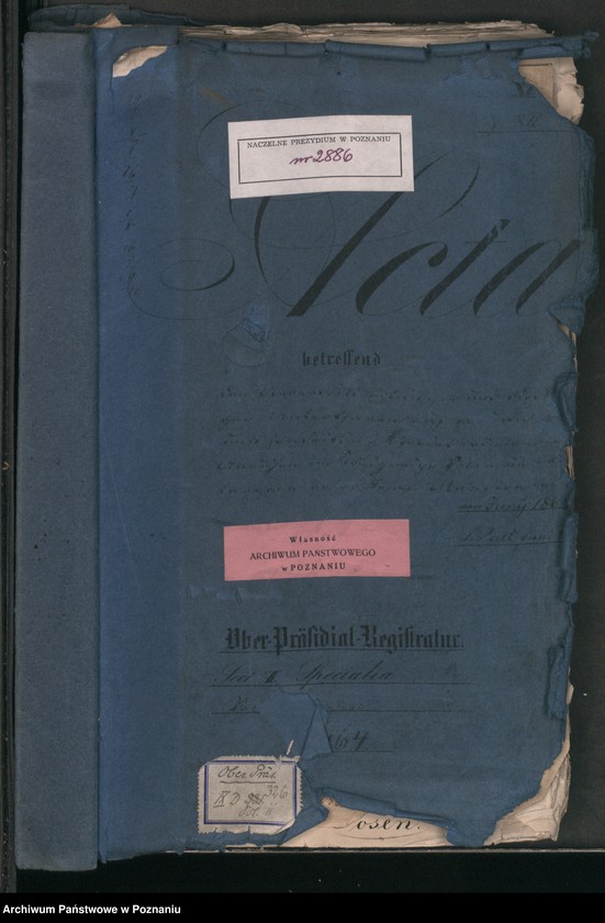 Obraz 2 z jednostki "Der Uebertritt polnischer und diesseitiger Untertanen auf preussisches und jenseitiges Gebiet während der polnischen Insurrektion und die dagegen getroffenen Massnahmen."