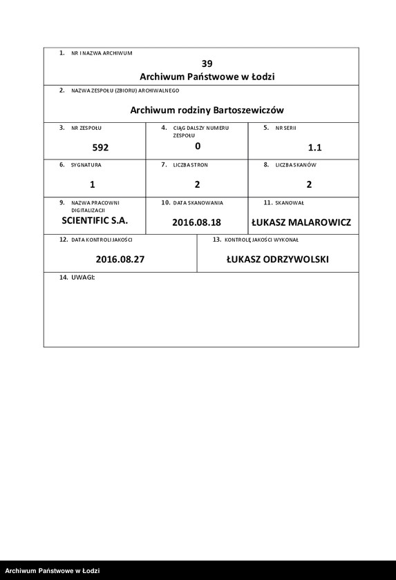 image.from.unit.number "[Odpis] Grzymisława księżna potwierdza przekazanie przez Jakuba Dzierżka wsi Dzierżki zakonowi [Braci Krzyżowych Pańskiego Grobu Jerozolimskiego] w Miechowie. 1230, [18 XI] in oct. B. Marci"