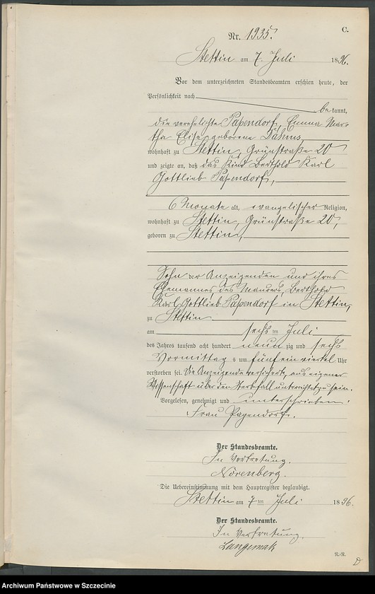 image.from.unit.number "Sterbe-Register (Neben-Register) Band V"