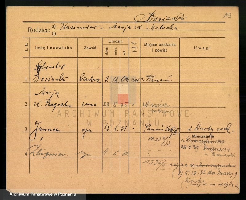 Obraz 19 z jednostki "Bosiacka - Brak"