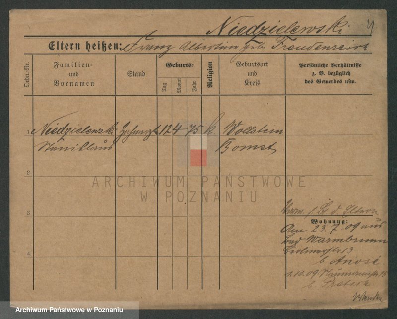 image.from.unit.number "Niedzielewski - Niemier"