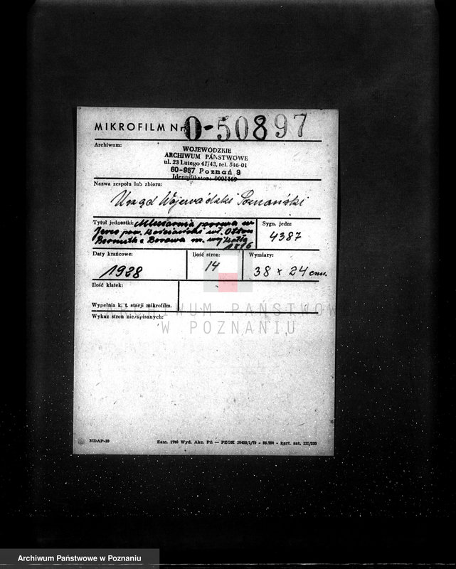 Obraz 1 z jednostki "Mleczarnia parowa w Jerce pow. kościański własność Otton Bermuth z Borowa nr woj. kotła 1816"