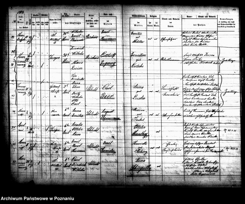 Obraz 6 z jednostki "Verzeichniss der gestorbenen Personen"