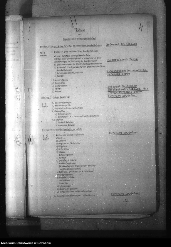 Obraz 8 z jednostki "Wykaz akt dla wydziału Gesundheitswesen und Volkspflege"