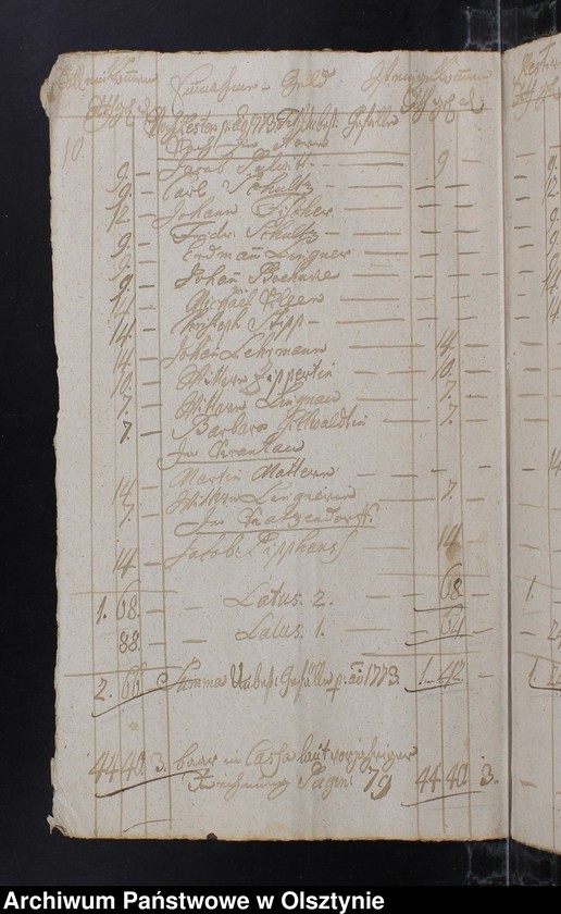 image.from.unit.number "Jahr Kirchen Rechnung aller Einnahme und Ausgabe, wie auch Bau-Rechnung"