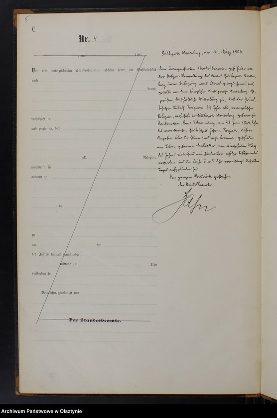image.from.unit.number "Sterbe-Haupt-Register Nr 1 - 8"