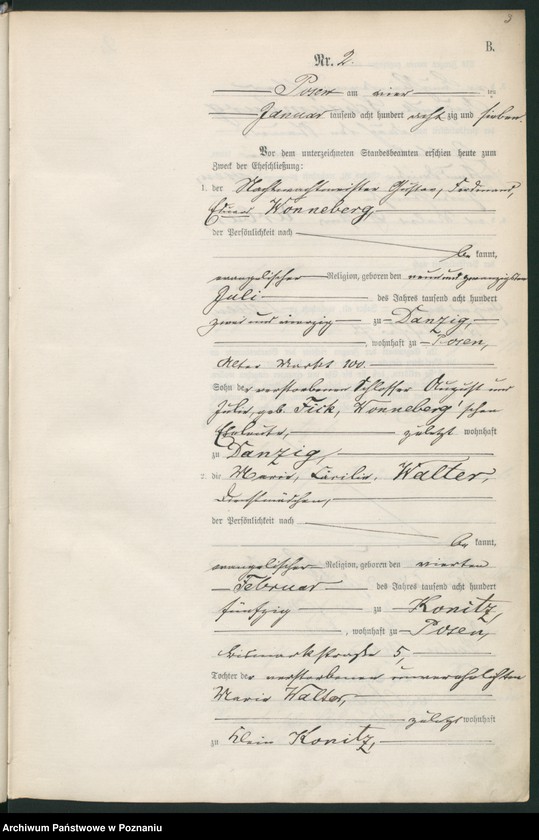 Obraz 6 z jednostki "Księga małżeństw t. I"