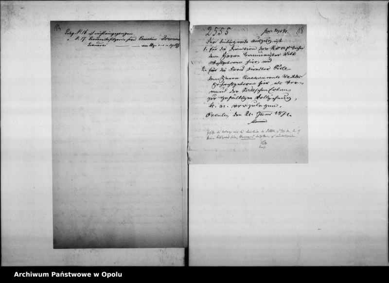 Obraz 17 z jednostki "Acta des Magistrats zu Oppeln betreffend die Einführung einer allgemeinen Gebäudesteuer Vol. II"