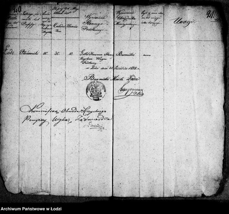 Obraz 18 z jednostki "Akta ławnika czynnego osady fabrycznej tyczące się cechu tkackiego"