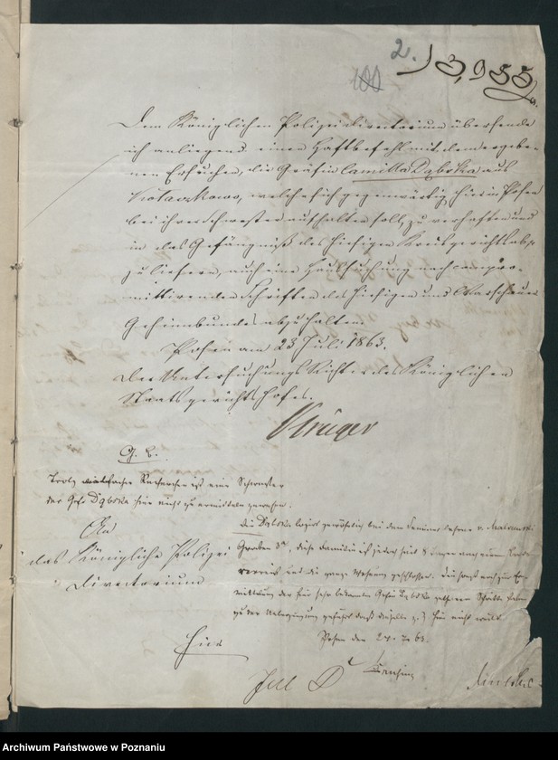 Obraz 5 z jednostki "A. betr. Fräulein Kamilla Dąbska"