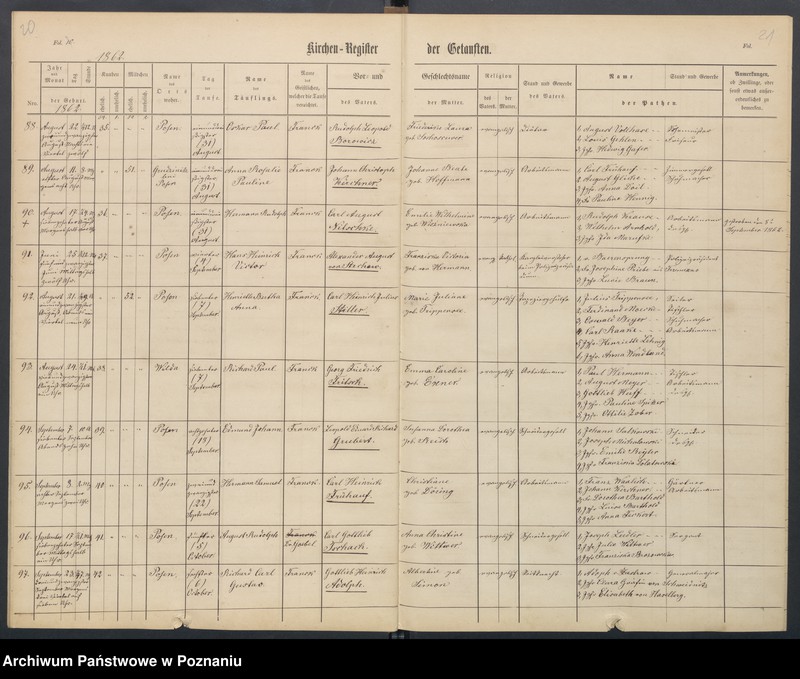 Obraz 14 z jednostki "Duplikat der Tauf, Trau und Sterberegister"