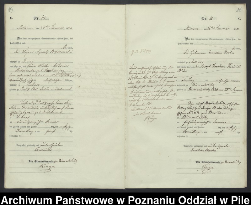 Obraz 11 z jednostki "Księga zgonów"