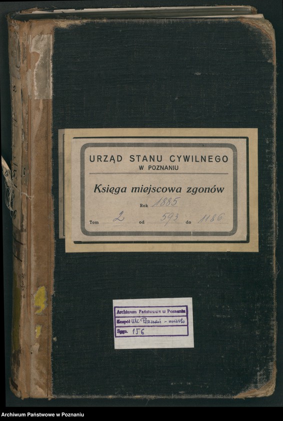 Obraz 2 z jednostki "Księga zgonów t. II"