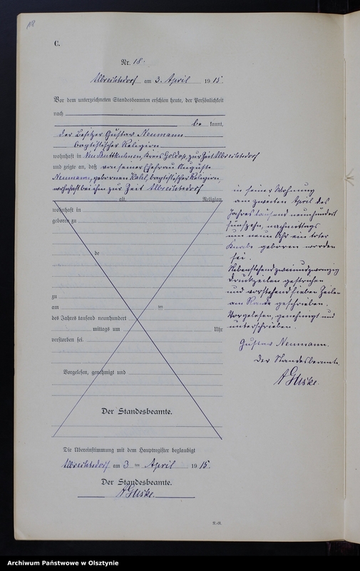 image.from.unit.number "Sterbe-Neben-Register Nr 1 - 48 [ Księga zgonów - wtóropis ]"