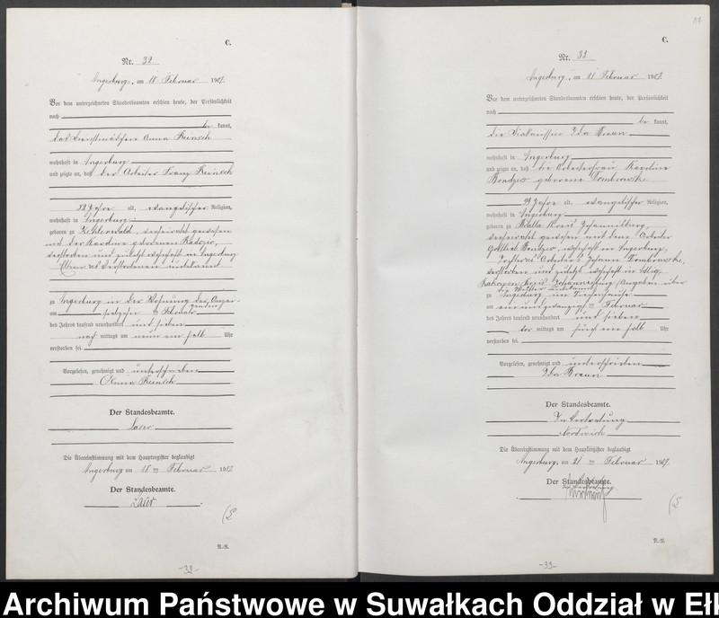 image.from.unit.number "[Sterbe-Neben-Register des Preussischen Standes-Amtes Angerburg Kreis Angerburg]"