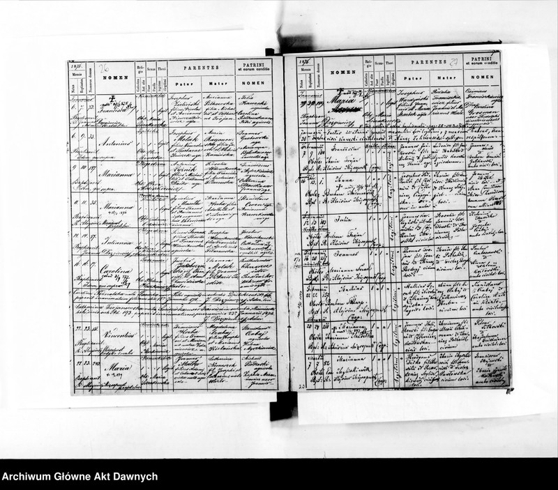 image.from.unit.number "Parafia: Busk. Dekanat: Busk. Księga metrykalna urodzeń dla miasta Busk i przedmieść."