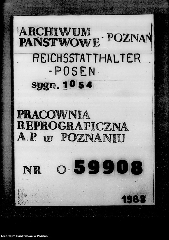 Obraz 1 z jednostki "Ernennung der Beamten"