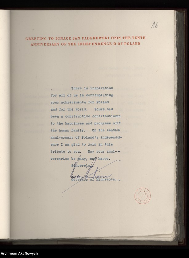 image.from.unit.number "The Kosciuszko Foundation. To Ignace Jan Paderewski - Artist, Patriot, Humanitarian. Album z życzeniami przedstawicieli społeczeństwa amerykańskiego i Polonii z okazji 10-lecia Polski Odrodzonej. Życzenia podpisali m.in. C. Coolidge, H. Hoover, F. D. Roosvelt, Ch. Dawes, T. H. Bliss, E. M. House, Ch, Hughes, J. Pershing, R. Lansing, J. D. Rockefeller"