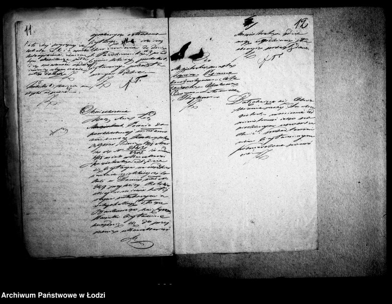 Obraz 12 z jednostki "Akta tyczące się długów bankowych Roznera"